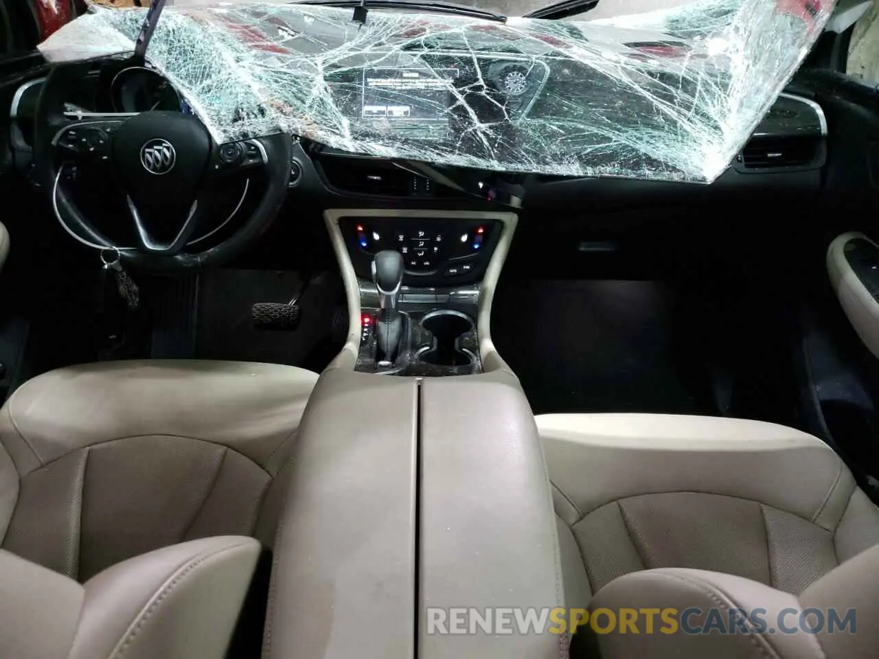 8 Photograph of a damaged car LRBFX2SA9KD105931 BUICK ENVISION 2019
