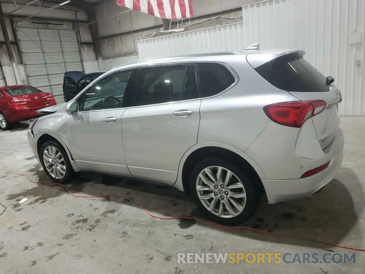 2 Photograph of a damaged car LRBFX3SX3KD030301 BUICK ENVISION 2019