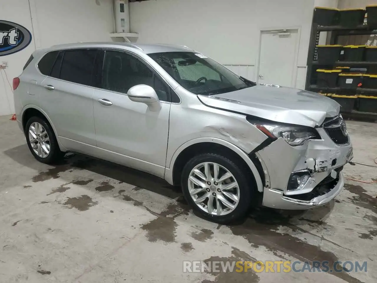 4 Photograph of a damaged car LRBFX3SX3KD030301 BUICK ENVISION 2019