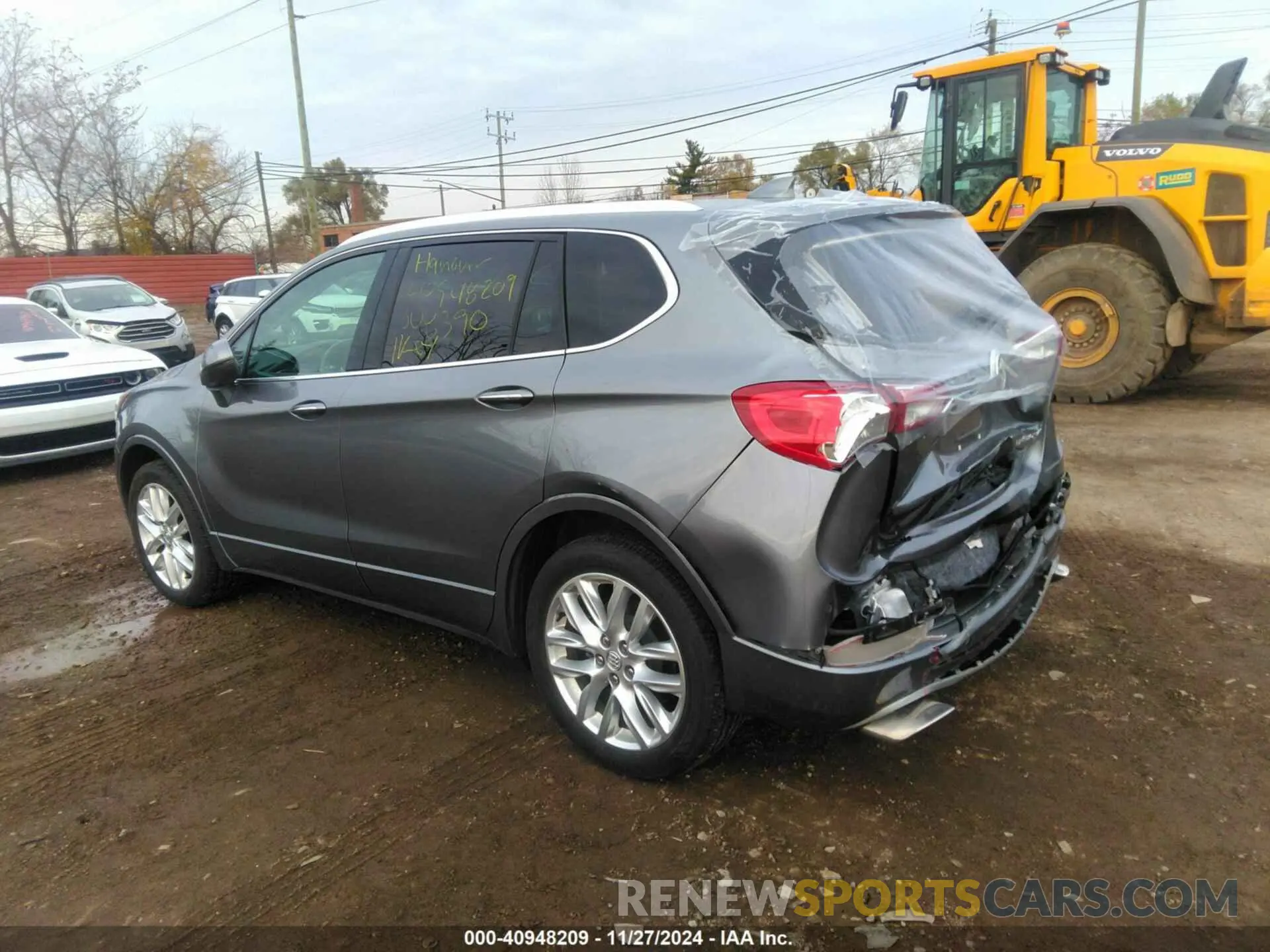 3 Photograph of a damaged car LRBFX3SX6KD008390 BUICK ENVISION 2019
