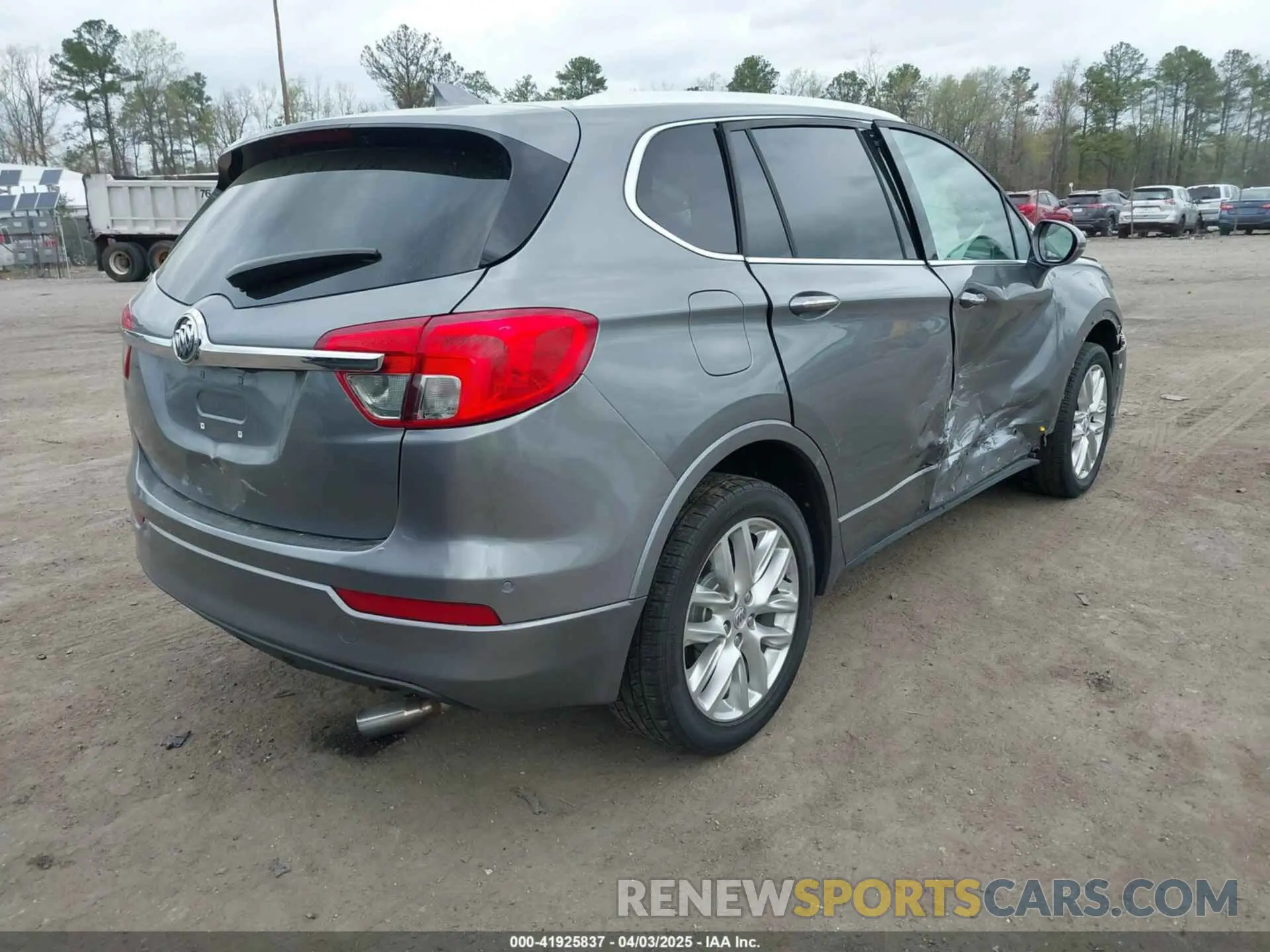 4 Photograph of a damaged car LRBFX3SX6KD015596 BUICK ENVISION 2019