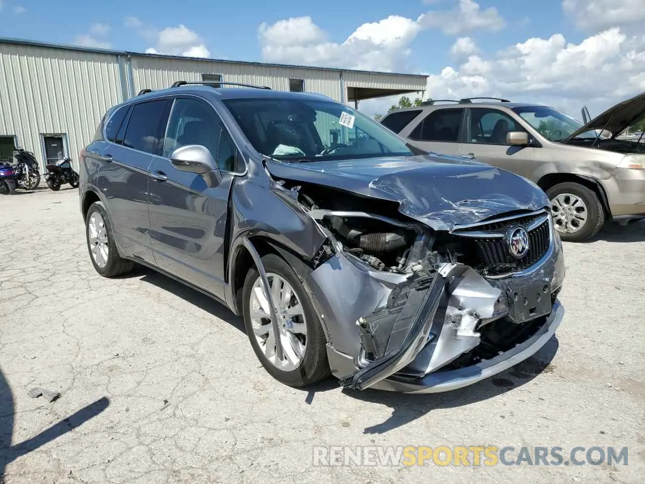 4 Photograph of a damaged car LRBFX3SX7KD012142 BUICK ENVISION 2019