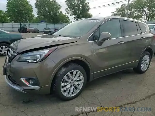 14 Photograph of a damaged car LRBFX3SX9KD014734 BUICK ENVISION 2019