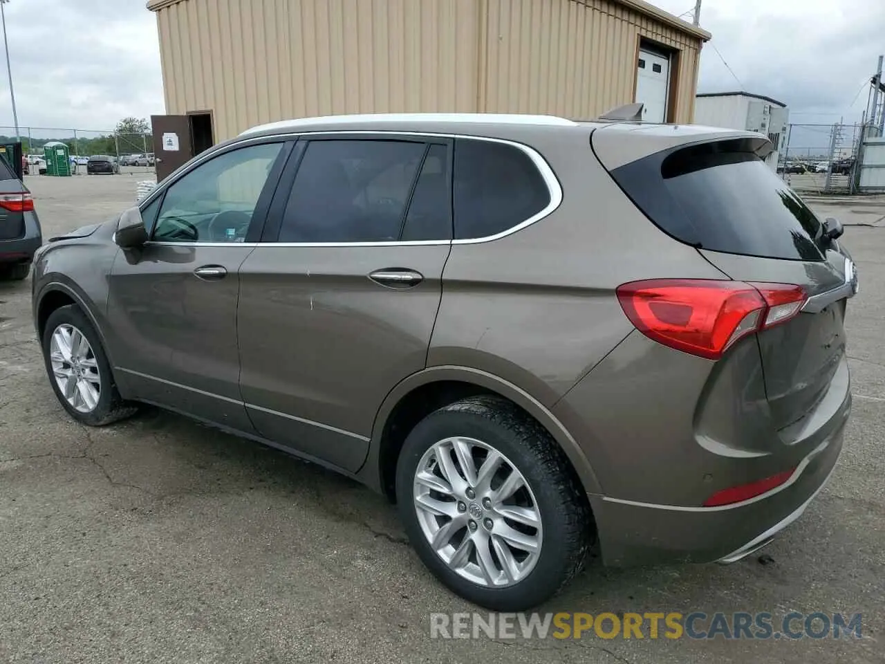 2 Photograph of a damaged car LRBFX3SX9KD014734 BUICK ENVISION 2019