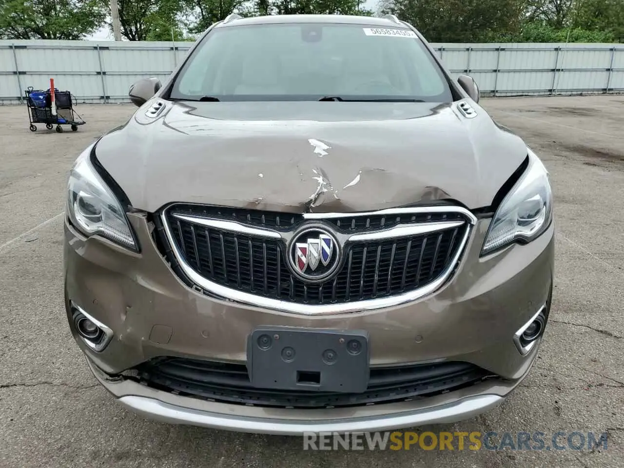 5 Photograph of a damaged car LRBFX3SX9KD014734 BUICK ENVISION 2019