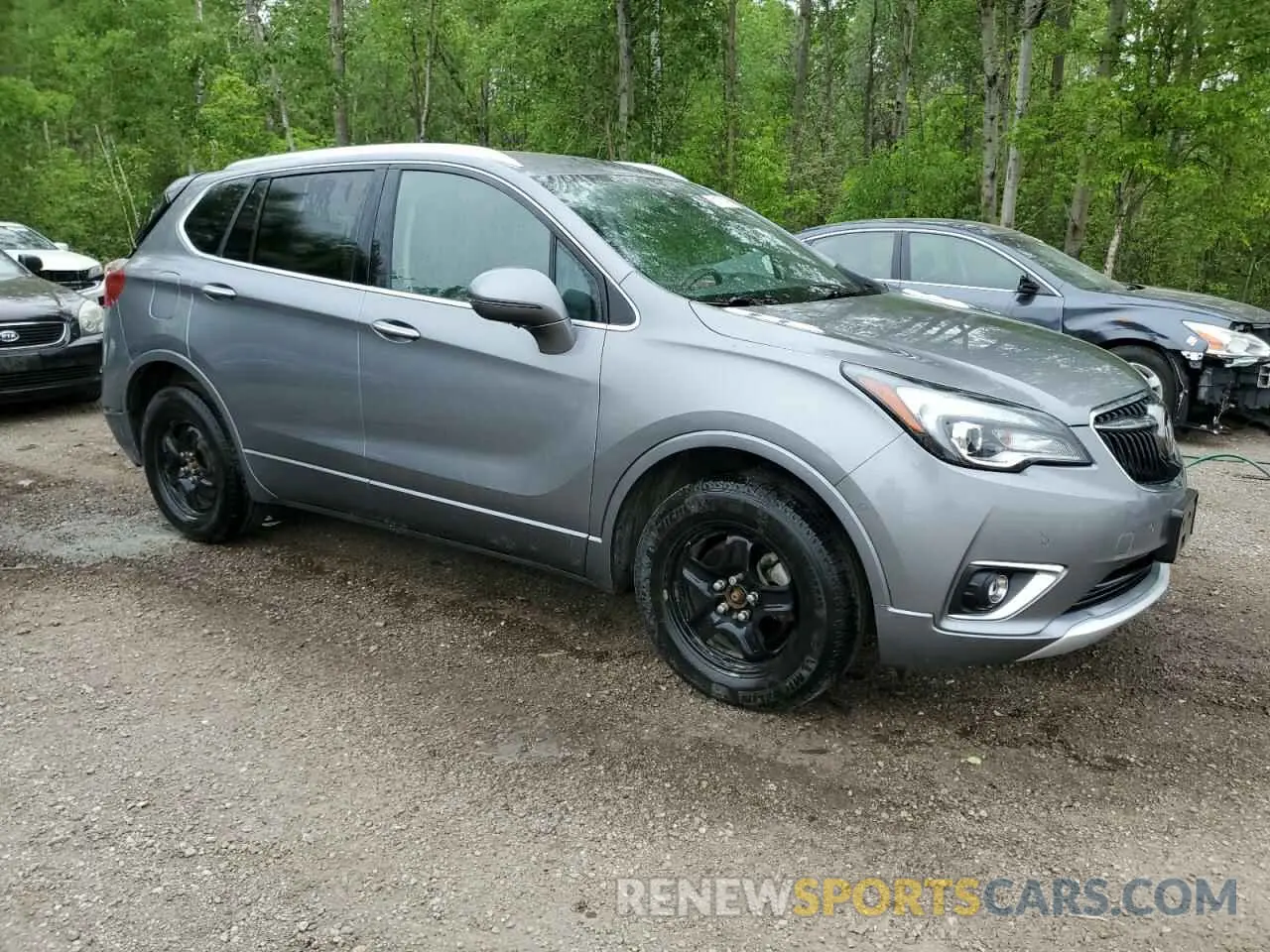 4 Photograph of a damaged car LRBFX4SX5KD075939 BUICK ENVISION 2019