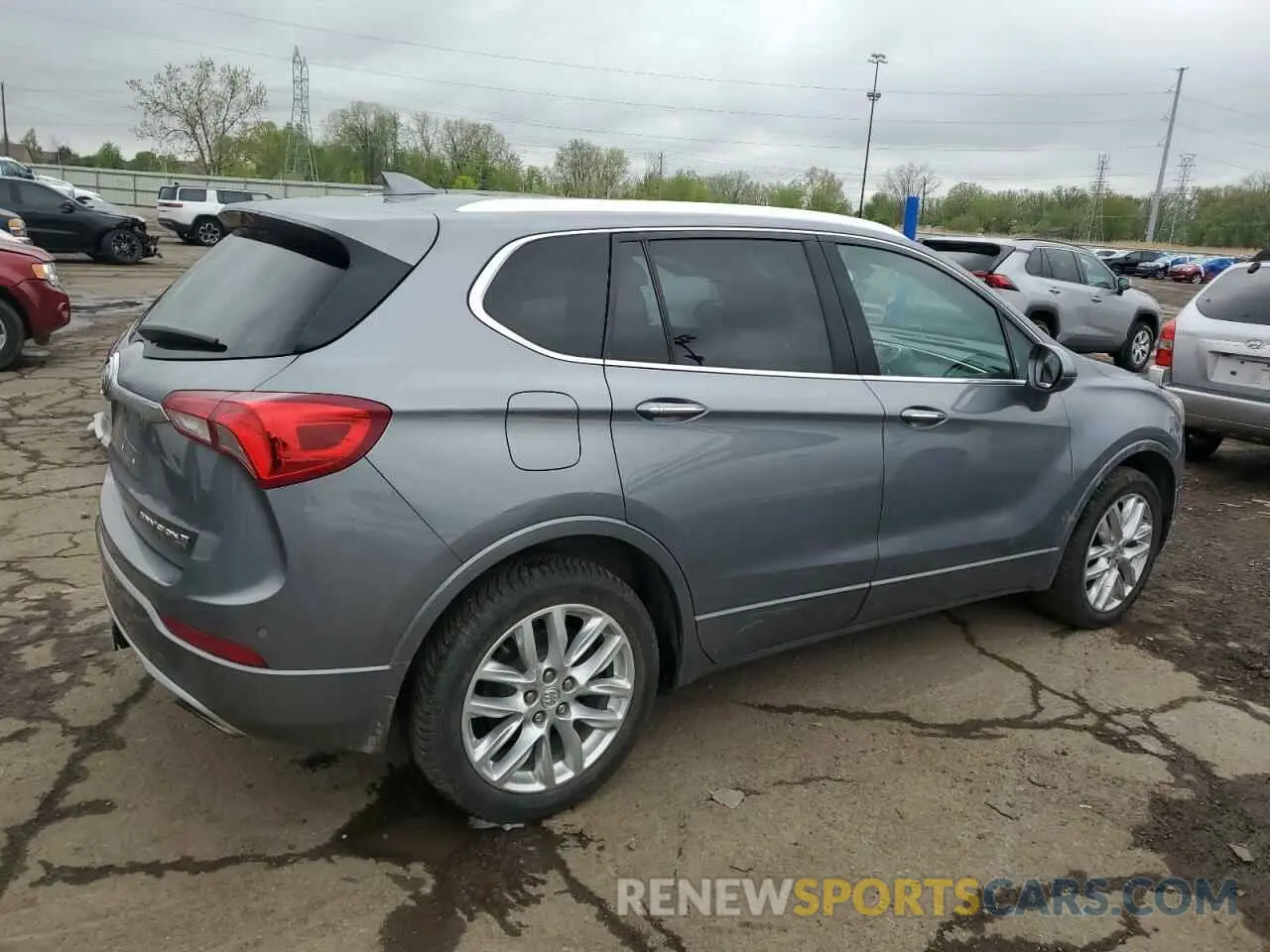 3 Photograph of a damaged car LRBFX4SX8KD009238 BUICK ENVISION 2019