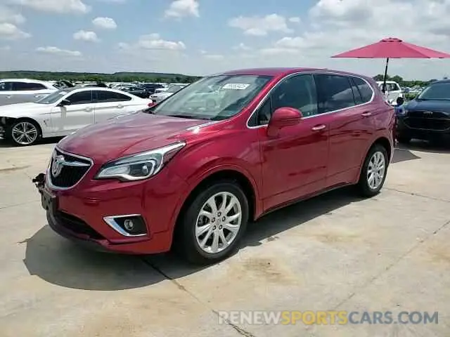 14 Photograph of a damaged car LRBFXBSA0KD022291 BUICK ENVISION 2019
