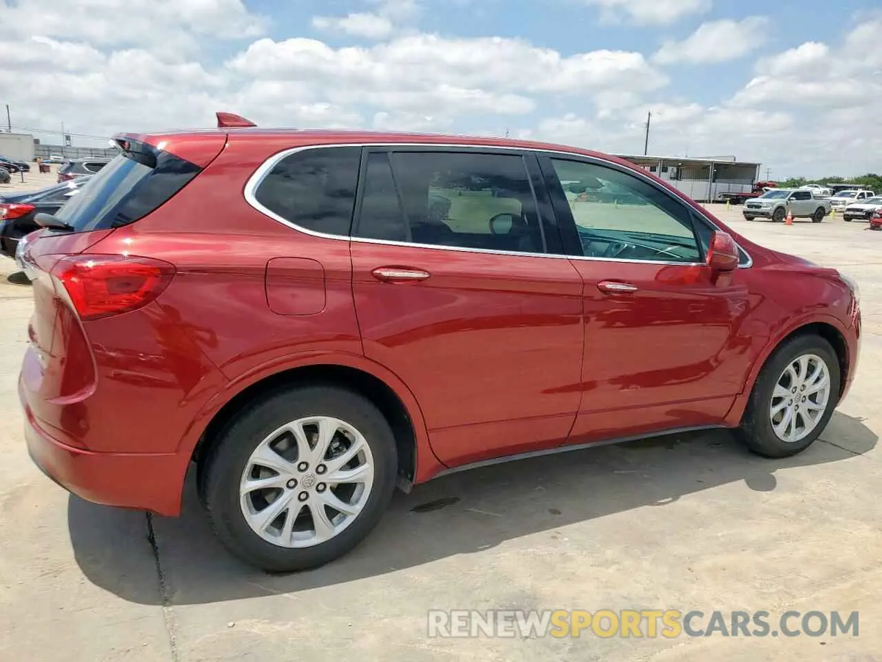 3 Photograph of a damaged car LRBFXBSA0KD022291 BUICK ENVISION 2019