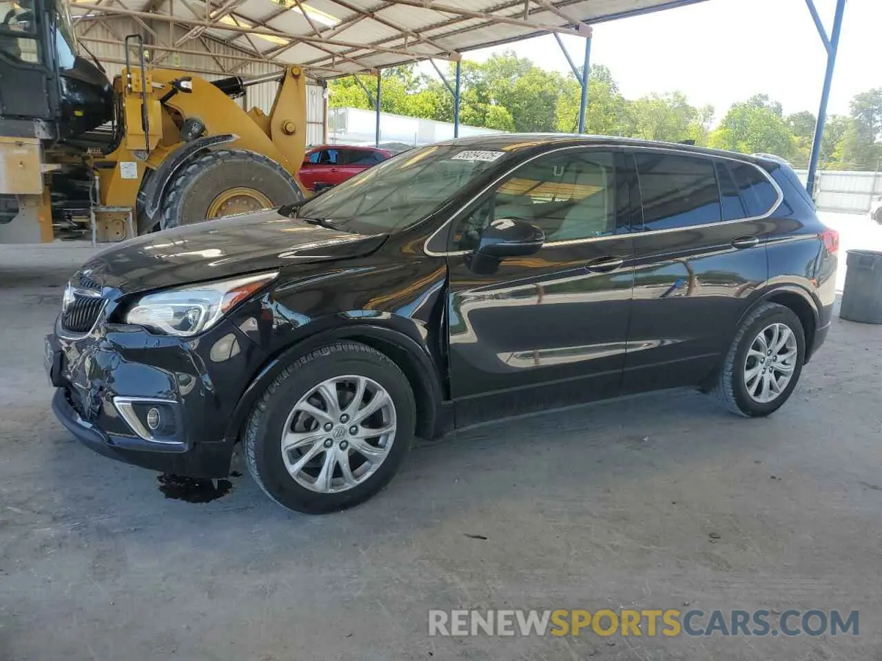 1 Photograph of a damaged car LRBFXBSA2KD002009 BUICK ENVISION 2019