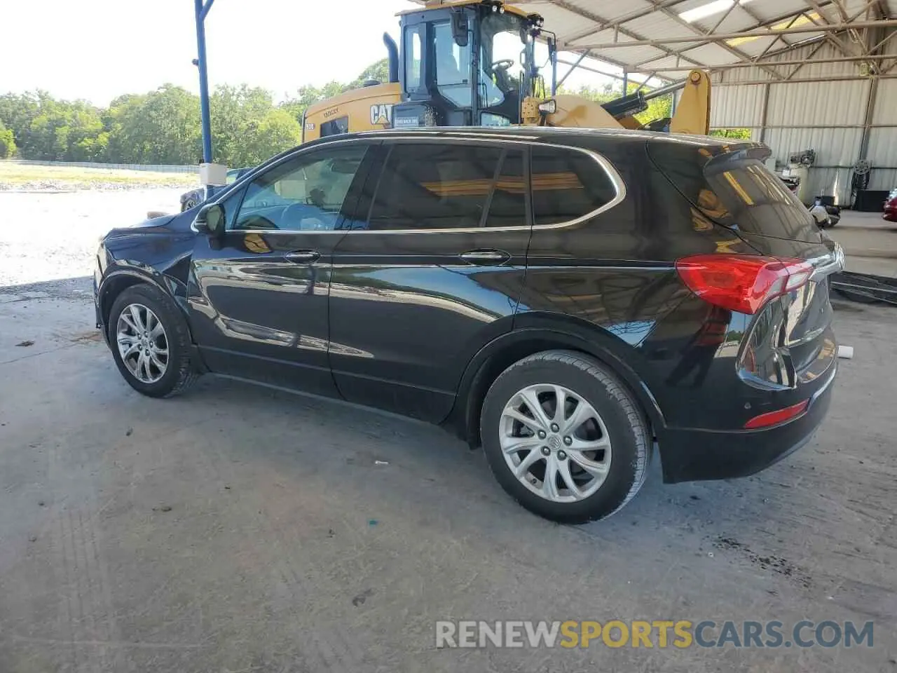 2 Photograph of a damaged car LRBFXBSA2KD002009 BUICK ENVISION 2019