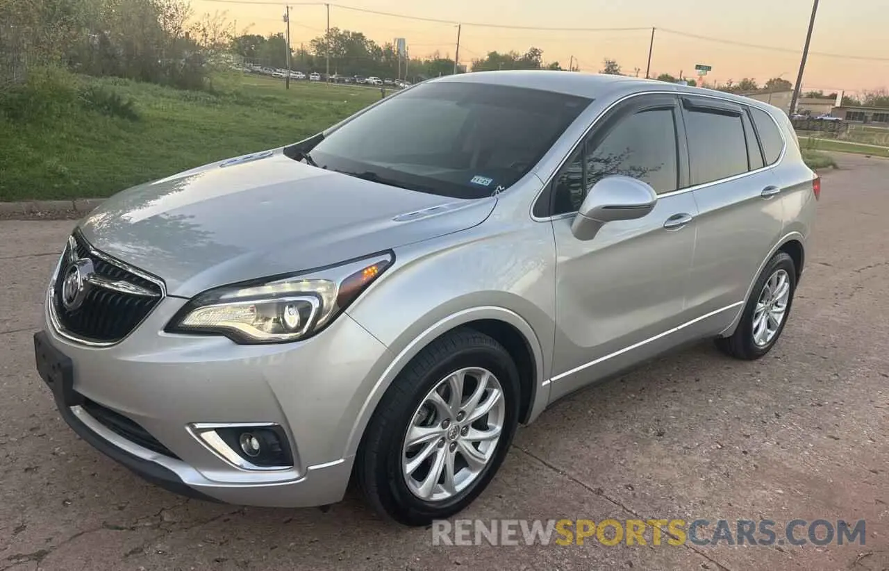 2 Photograph of a damaged car LRBFXBSA2KD060184 BUICK ENVISION 2019