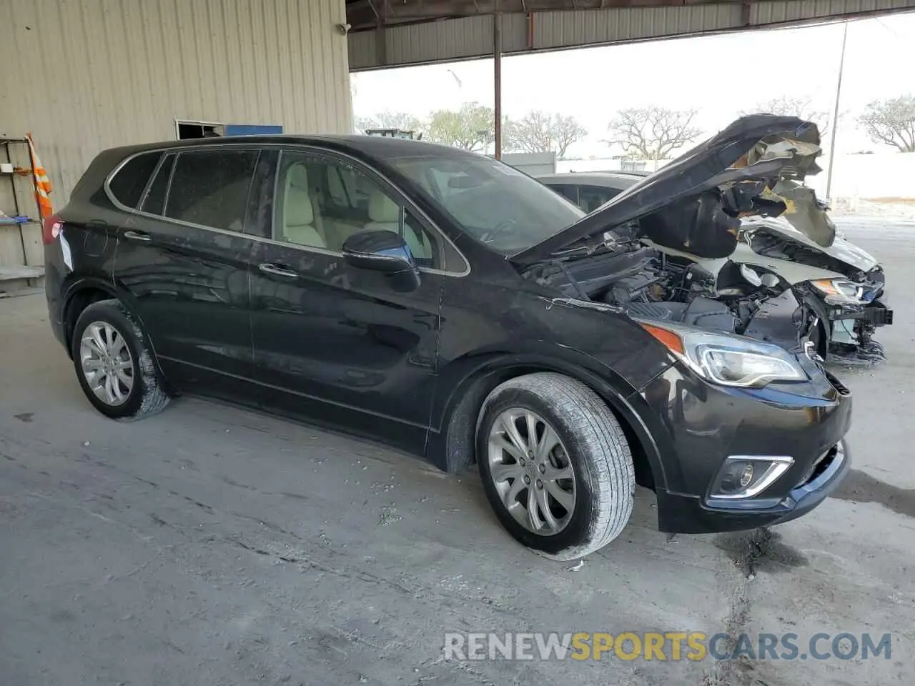 4 Photograph of a damaged car LRBFXBSA3KD022494 BUICK ENVISION 2019