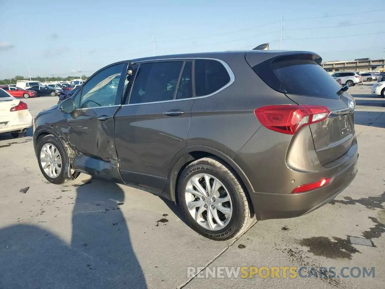 2 Photograph of a damaged car LRBFXBSA4KD008507 BUICK ENVISION 2019