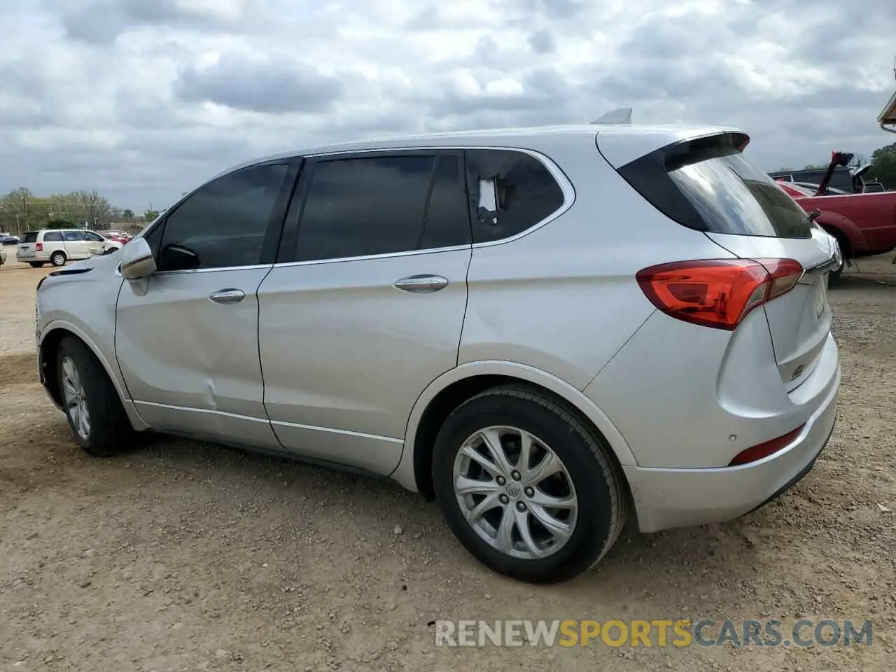 2 Photograph of a damaged car LRBFXBSA4KD091615 BUICK ENVISION 2019