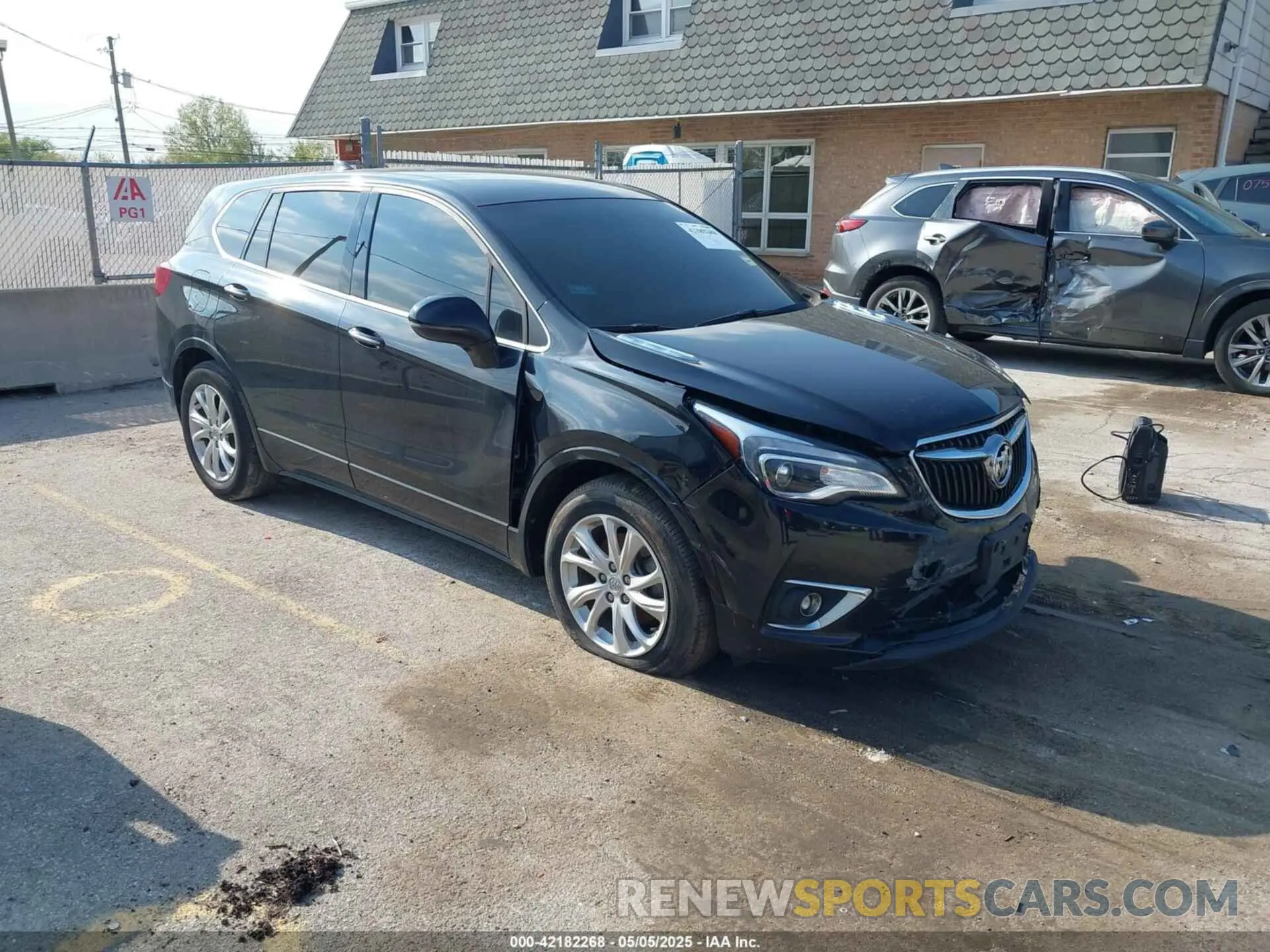 1 Photograph of a damaged car LRBFXBSA4KD146323 BUICK ENVISION 2019