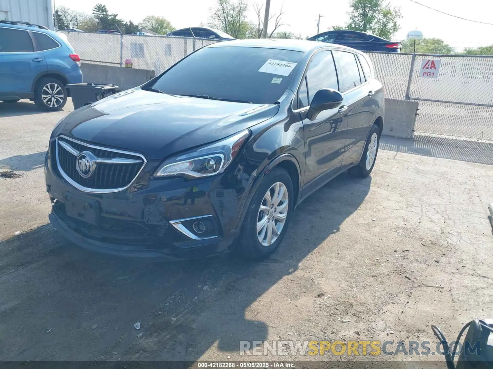 2 Photograph of a damaged car LRBFXBSA4KD146323 BUICK ENVISION 2019