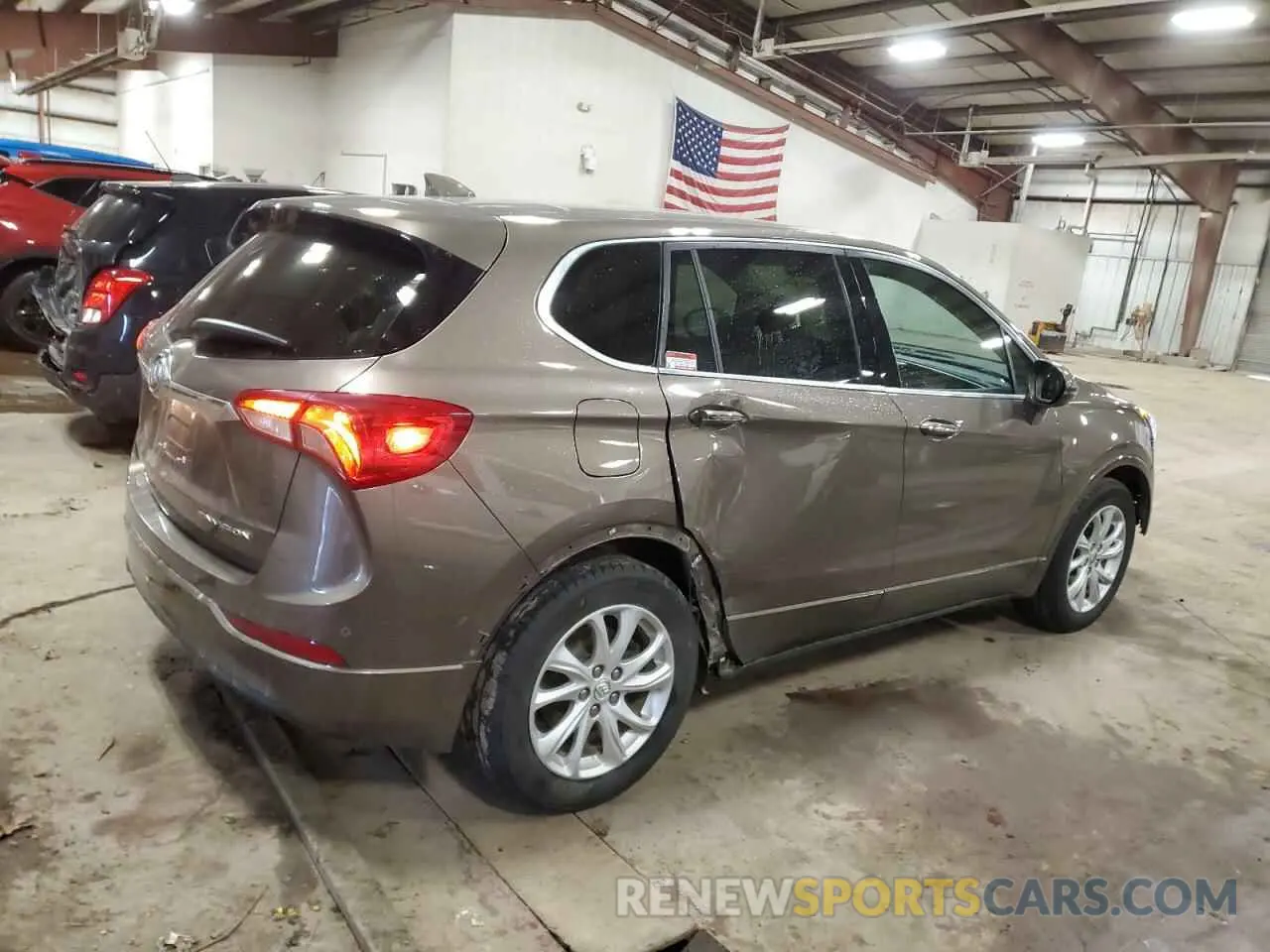 3 Photograph of a damaged car LRBFXBSA5KD121897 BUICK ENVISION 2019