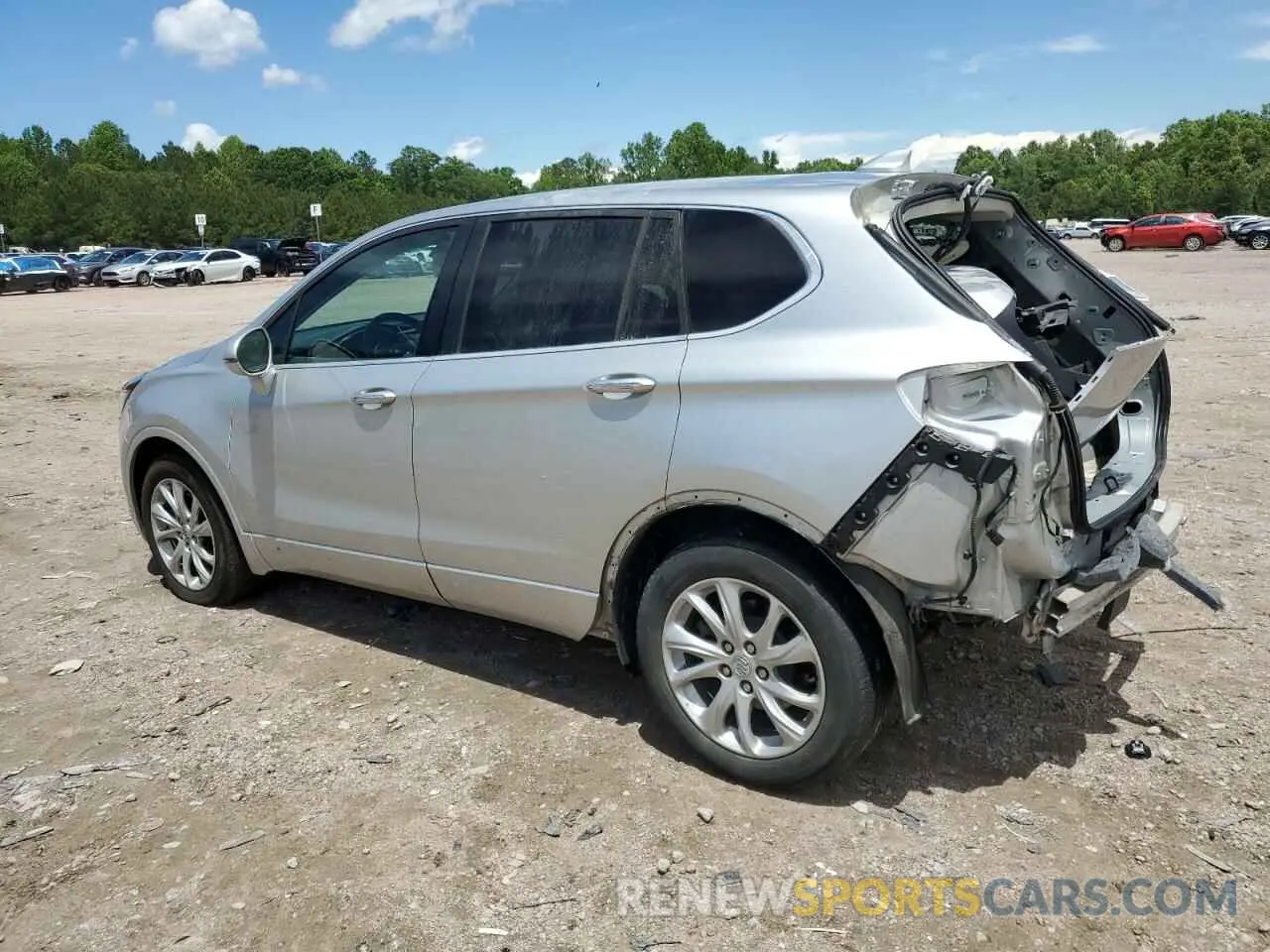 2 Photograph of a damaged car LRBFXBSA9KD010527 BUICK ENVISION 2019