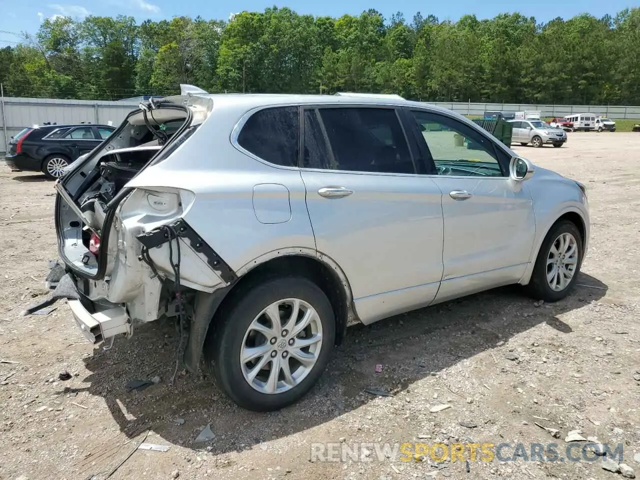 3 Photograph of a damaged car LRBFXBSA9KD010527 BUICK ENVISION 2019