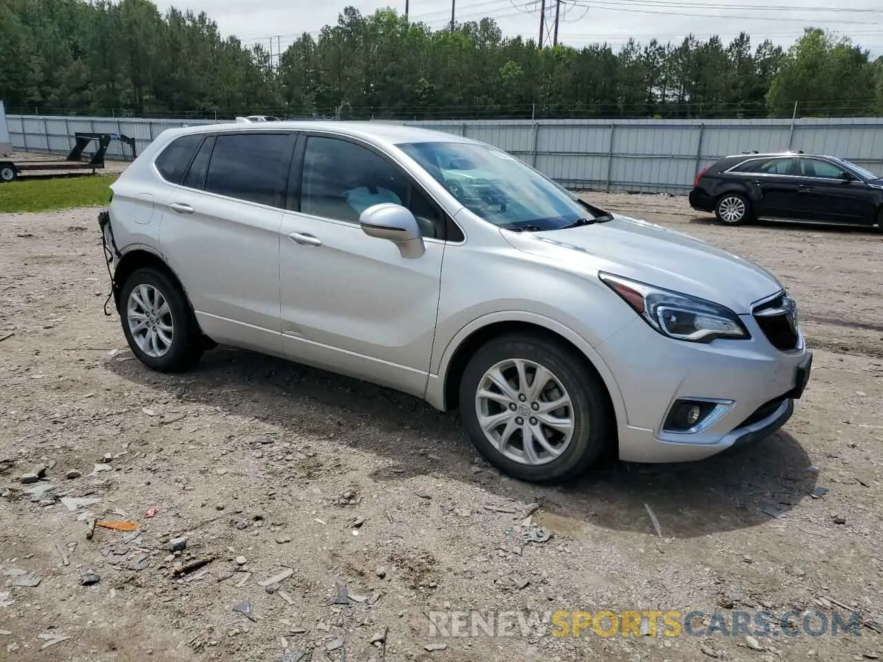 4 Photograph of a damaged car LRBFXBSA9KD010527 BUICK ENVISION 2019