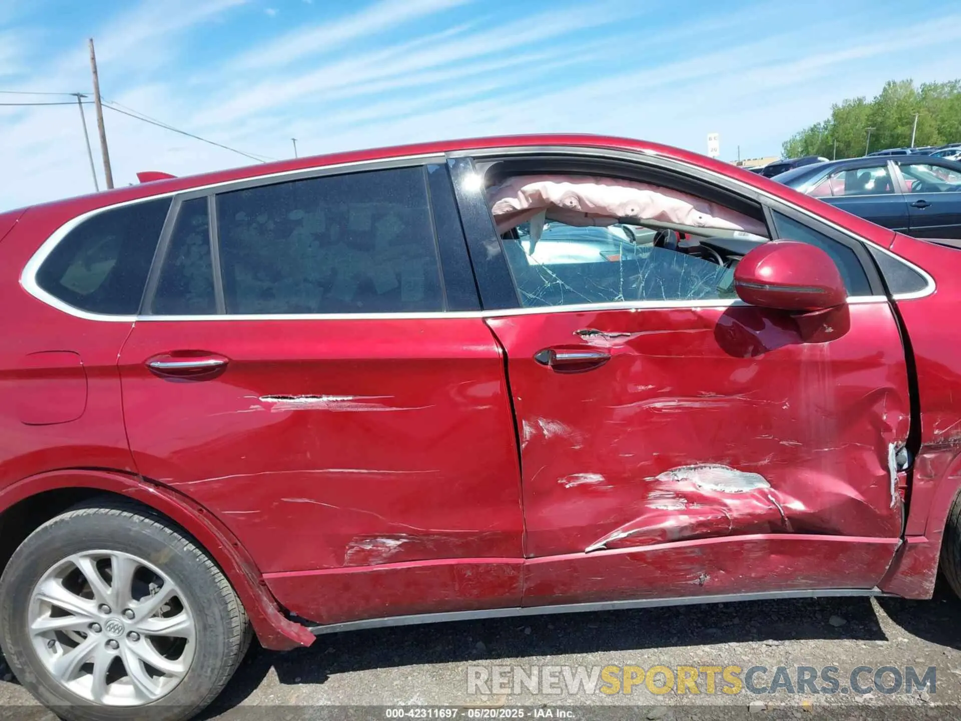 13 Photograph of a damaged car LRBFXBSAXKD025375 BUICK ENVISION 2019