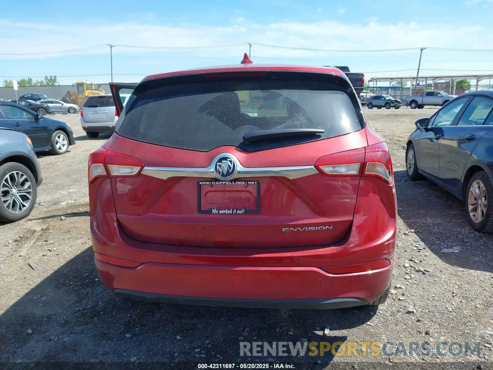 16 Photograph of a damaged car LRBFXBSAXKD025375 BUICK ENVISION 2019