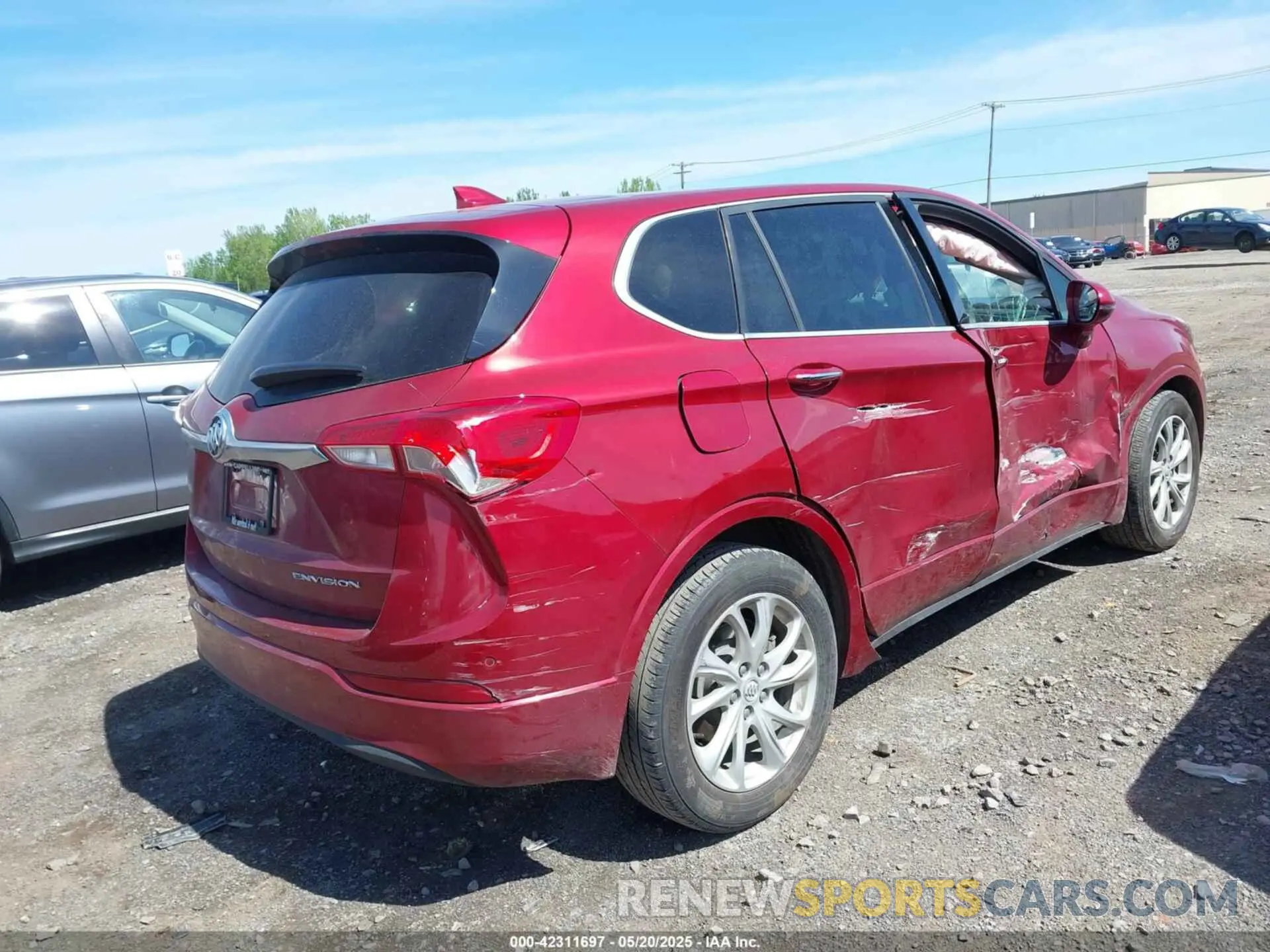 4 Photograph of a damaged car LRBFXBSAXKD025375 BUICK ENVISION 2019