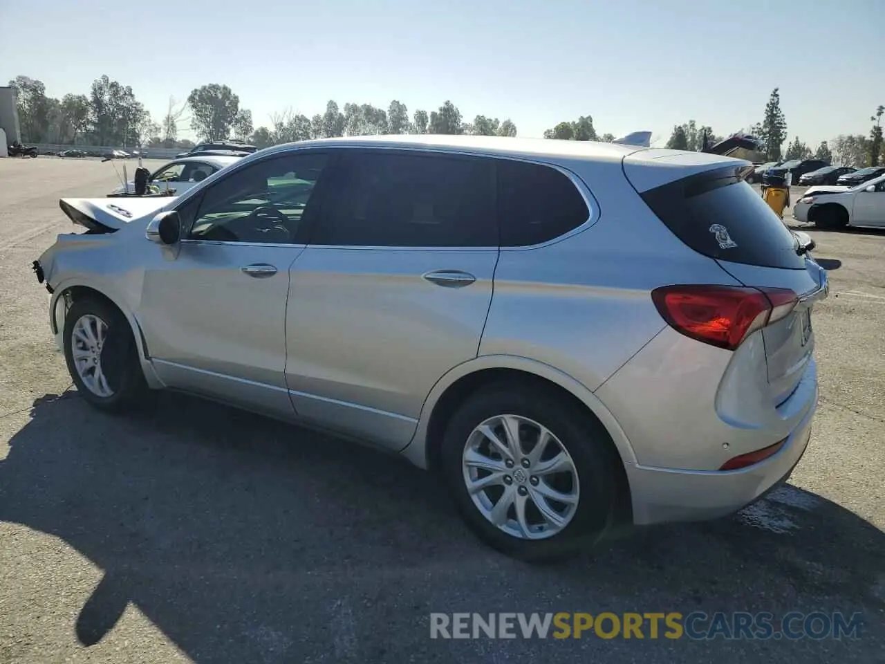 2 Photograph of a damaged car LRBFXBSAXKD027305 BUICK ENVISION 2019