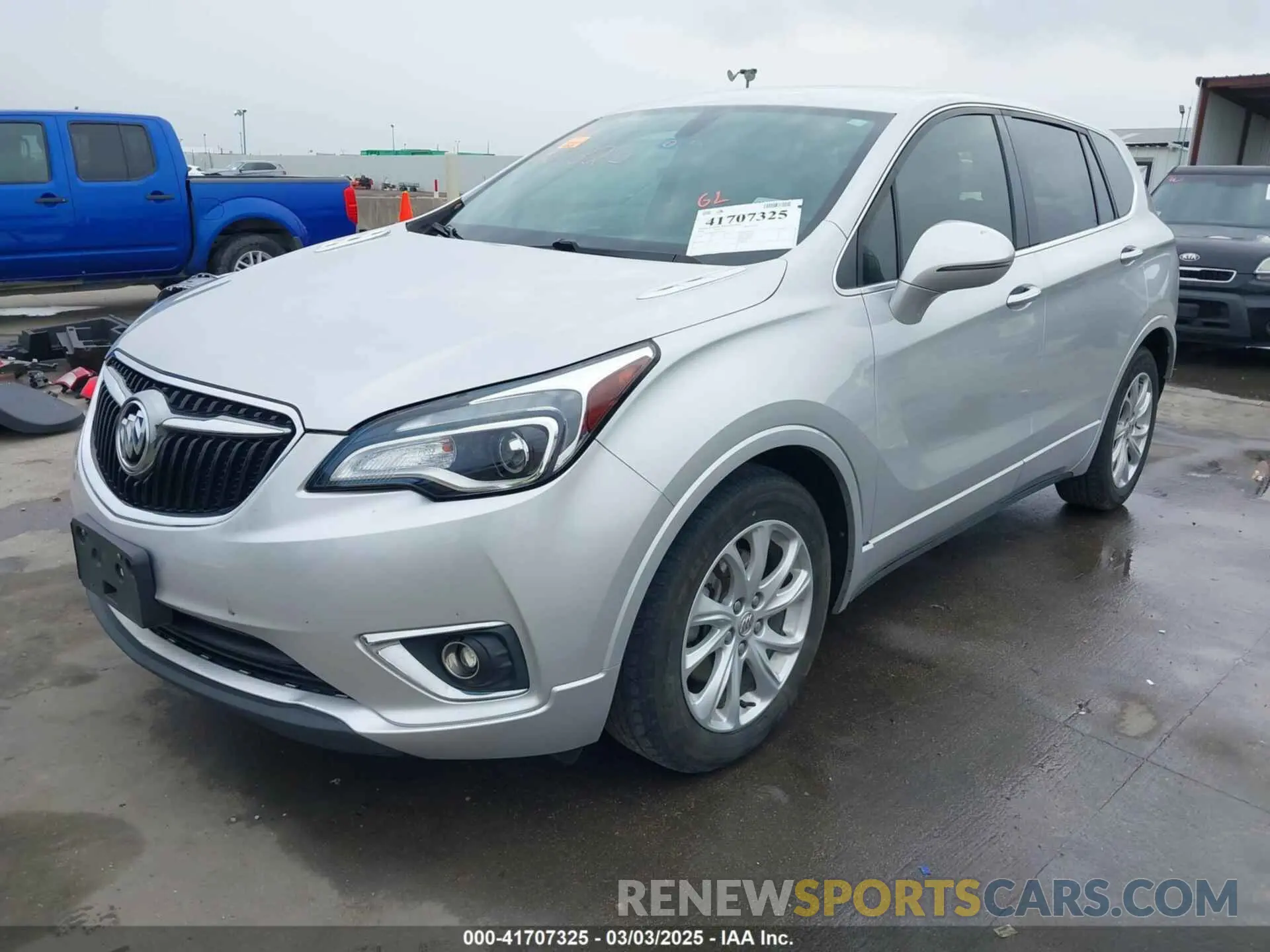 2 Photograph of a damaged car LRBFXBSAXKD100897 BUICK ENVISION 2019