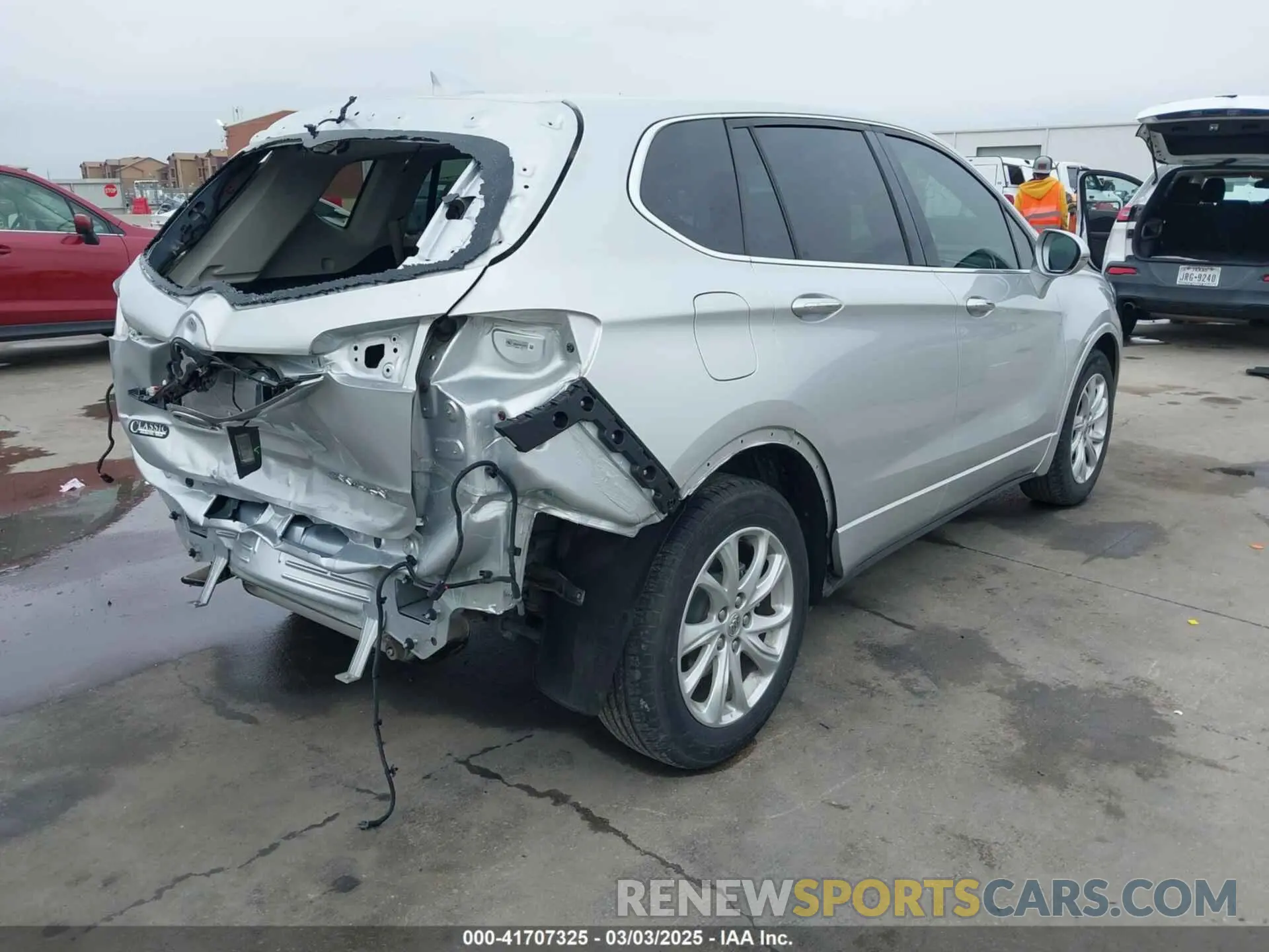 4 Photograph of a damaged car LRBFXBSAXKD100897 BUICK ENVISION 2019