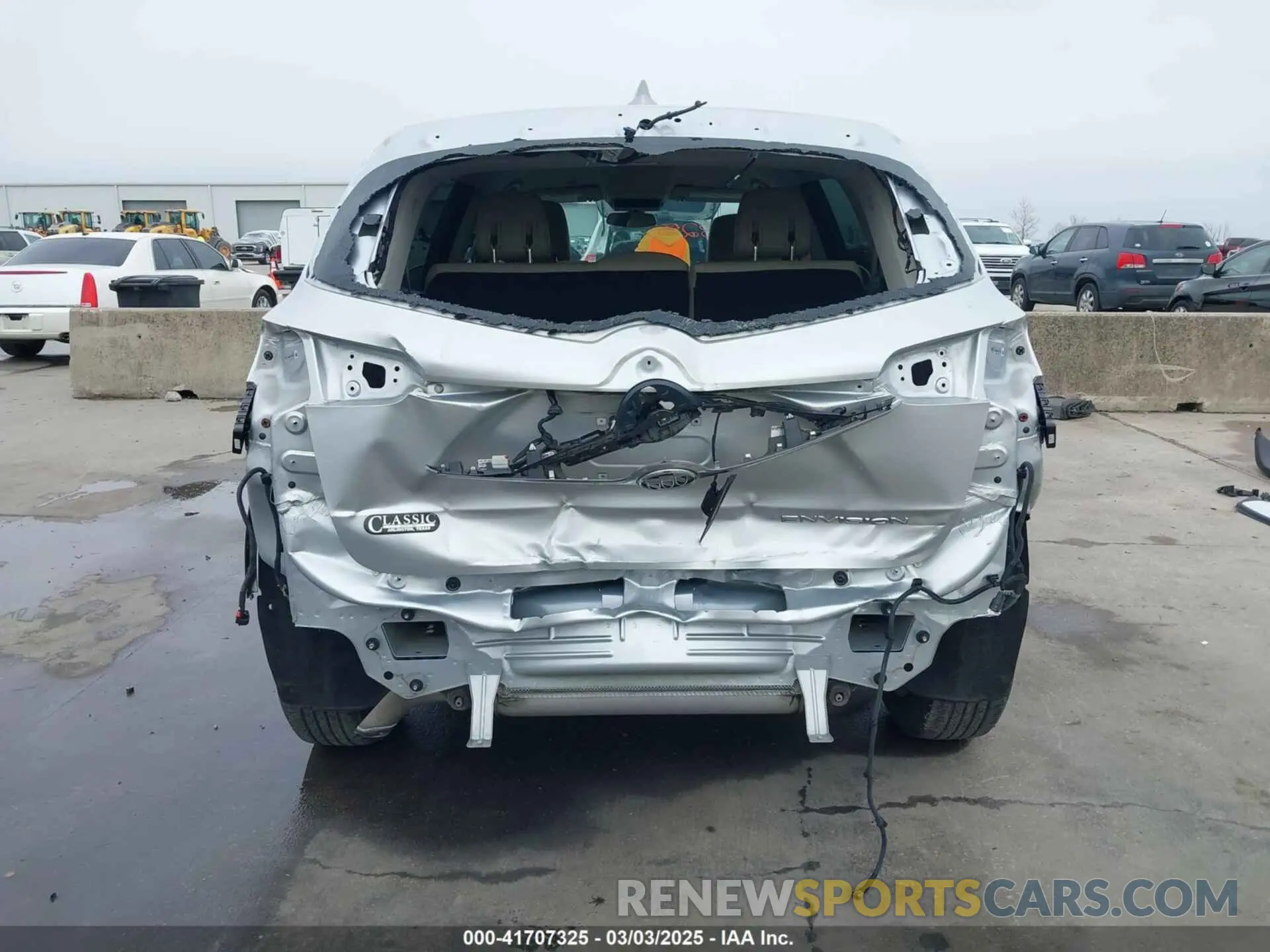 6 Photograph of a damaged car LRBFXBSAXKD100897 BUICK ENVISION 2019