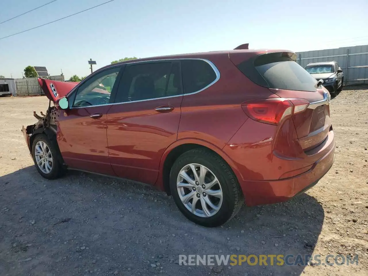 2 Photograph of a damaged car LRBFXBSAXKD128957 BUICK ENVISION 2019