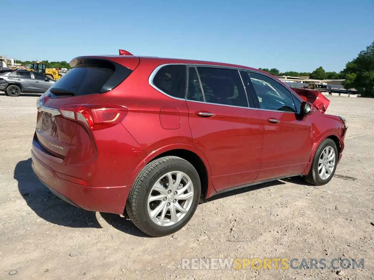 3 Photograph of a damaged car LRBFXBSAXKD128957 BUICK ENVISION 2019