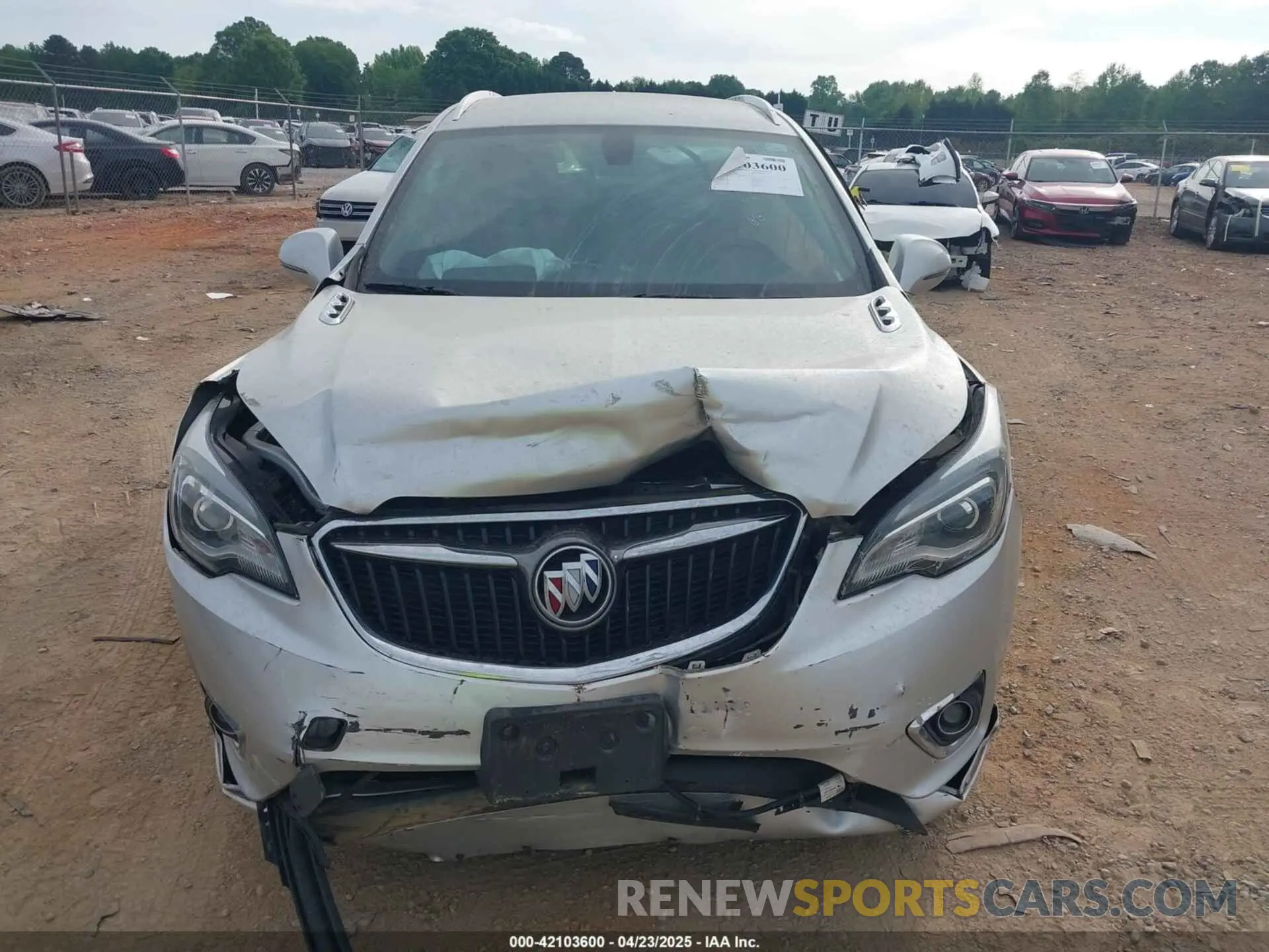 12 Photograph of a damaged car LRBFXCSA0KD002807 BUICK ENVISION 2019