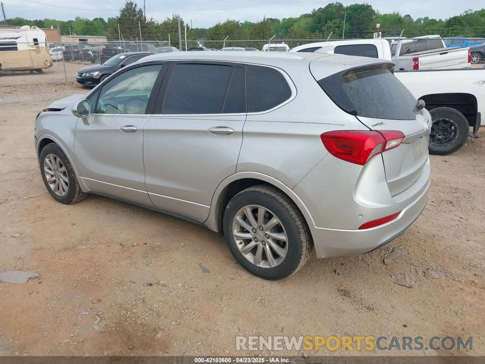 3 Photograph of a damaged car LRBFXCSA0KD002807 BUICK ENVISION 2019