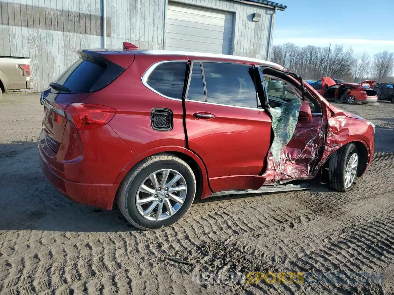 3 Photograph of a damaged car LRBFXCSA0KD058021 BUICK ENVISION 2019