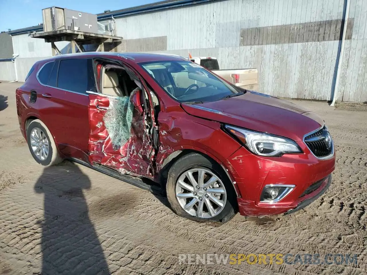 4 Photograph of a damaged car LRBFXCSA0KD058021 BUICK ENVISION 2019