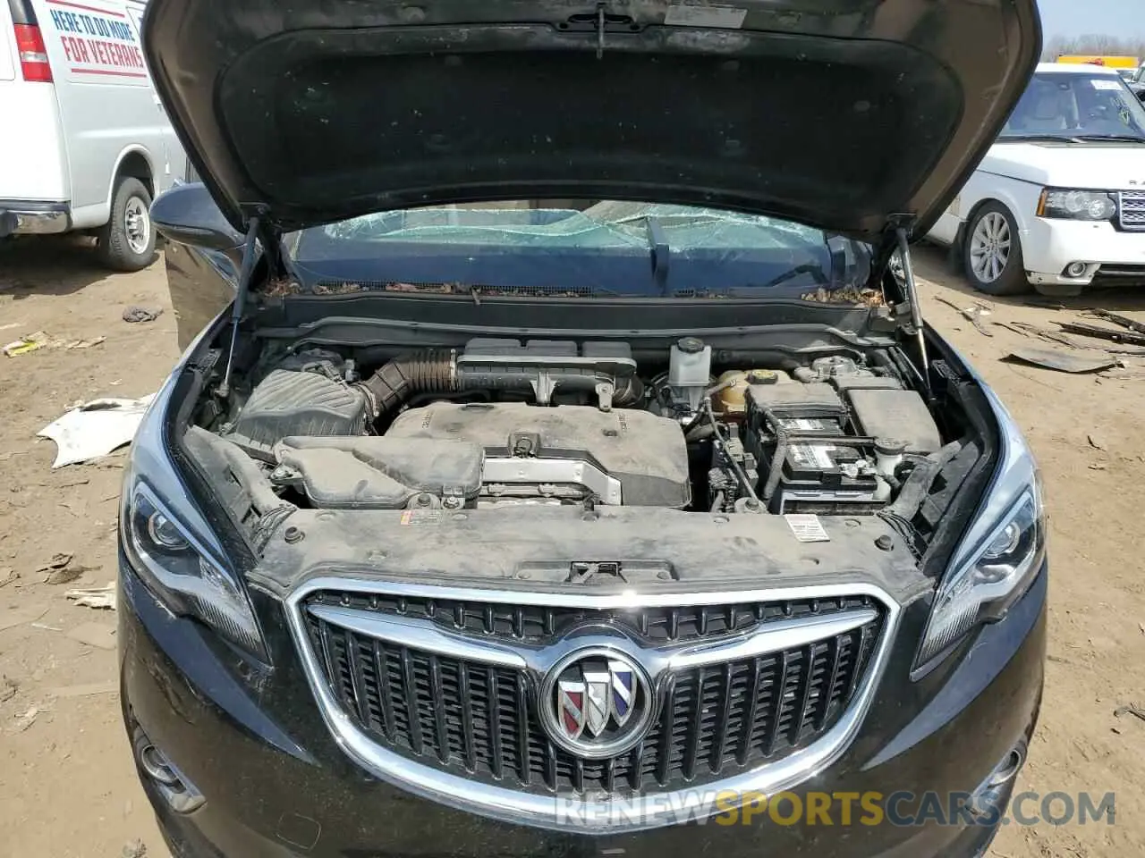 11 Photograph of a damaged car LRBFXCSA0KD121196 BUICK ENVISION 2019