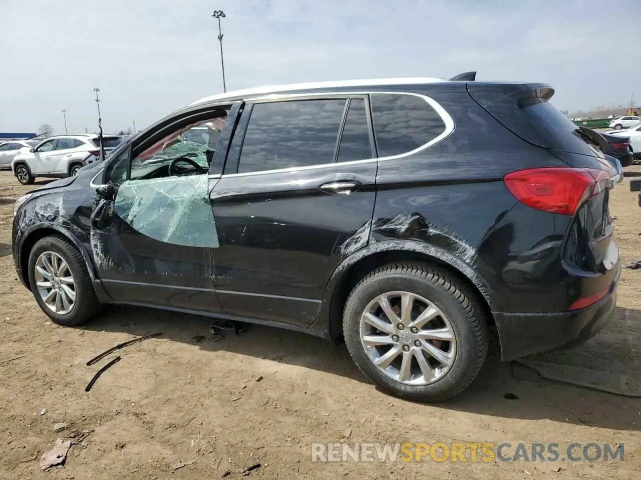2 Photograph of a damaged car LRBFXCSA0KD121196 BUICK ENVISION 2019