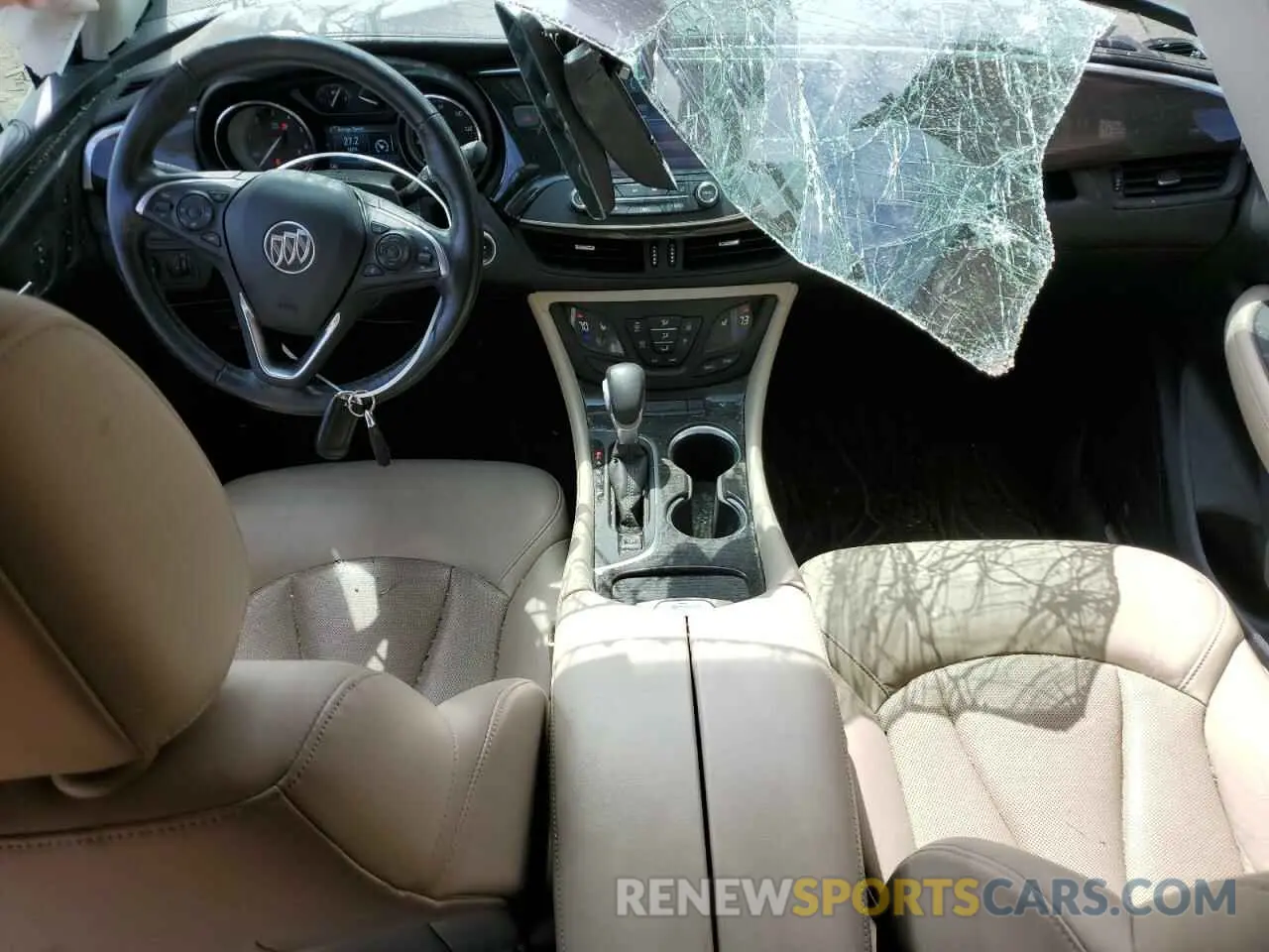8 Photograph of a damaged car LRBFXCSA0KD121196 BUICK ENVISION 2019