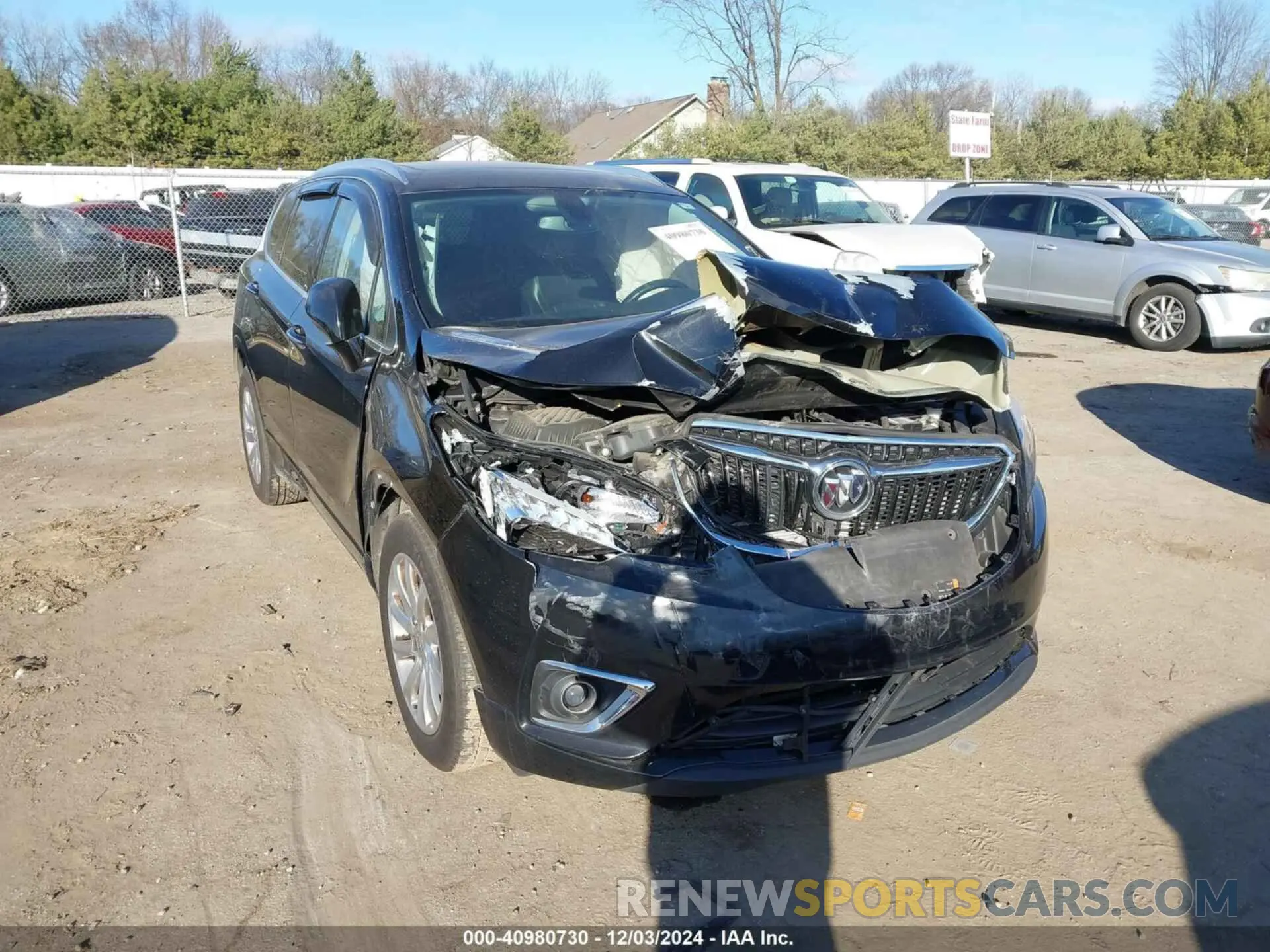 1 Photograph of a damaged car LRBFXCSA1KD126875 BUICK ENVISION 2019