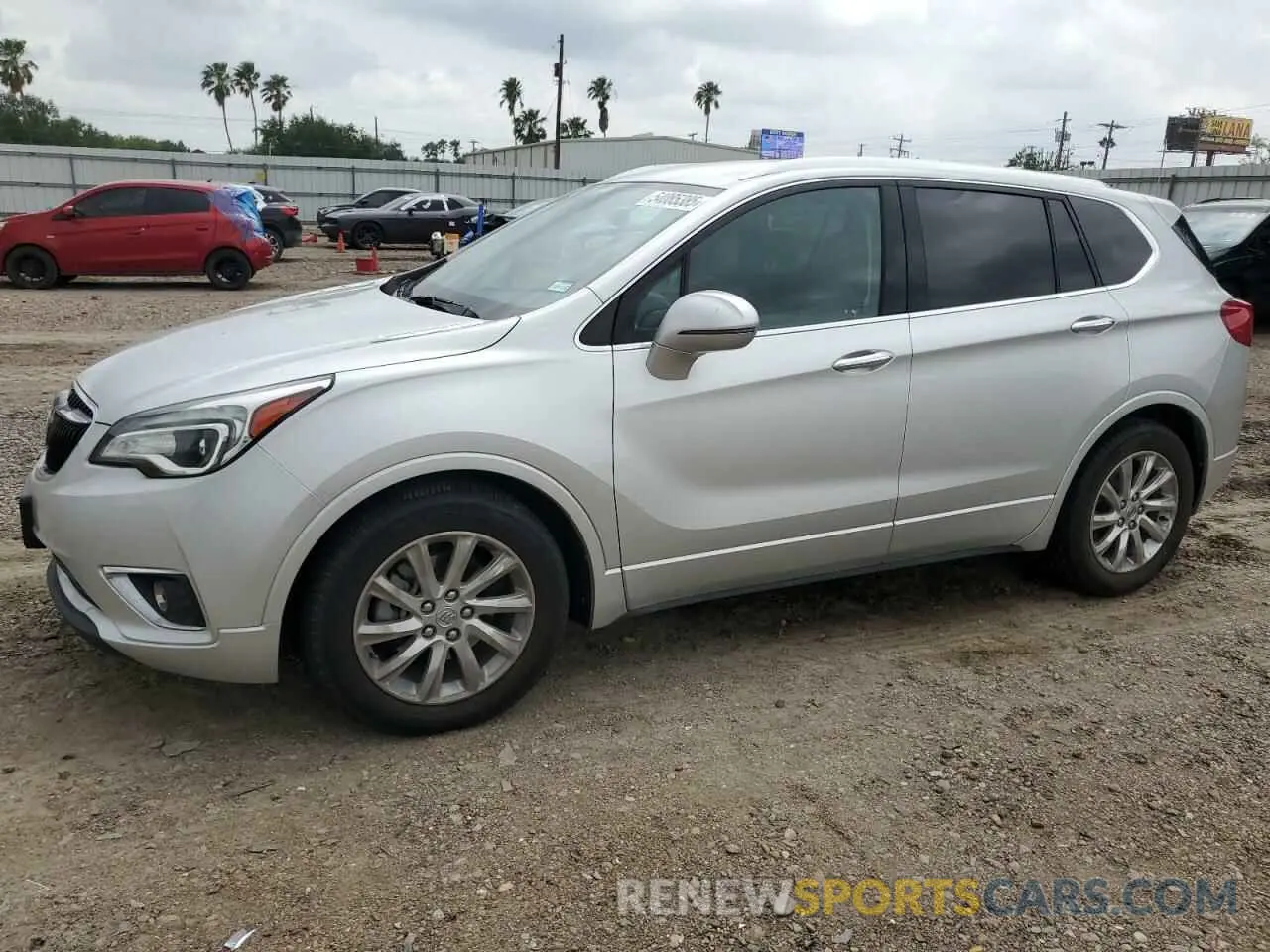 1 Photograph of a damaged car LRBFXCSA2KD013081 BUICK ENVISION 2019