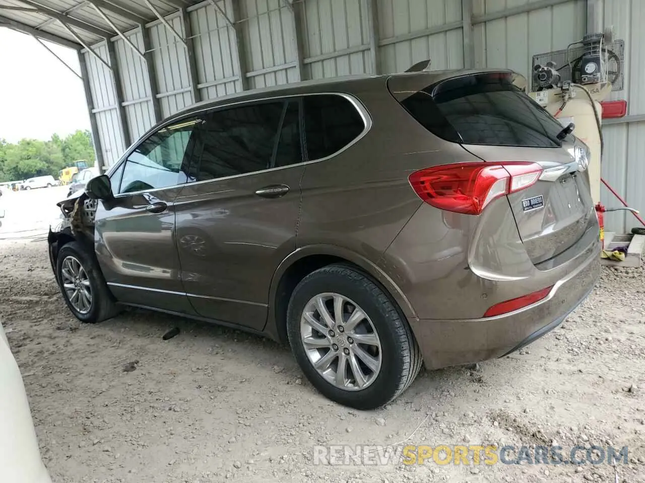 2 Photograph of a damaged car LRBFXCSA2KD020662 BUICK ENVISION 2019