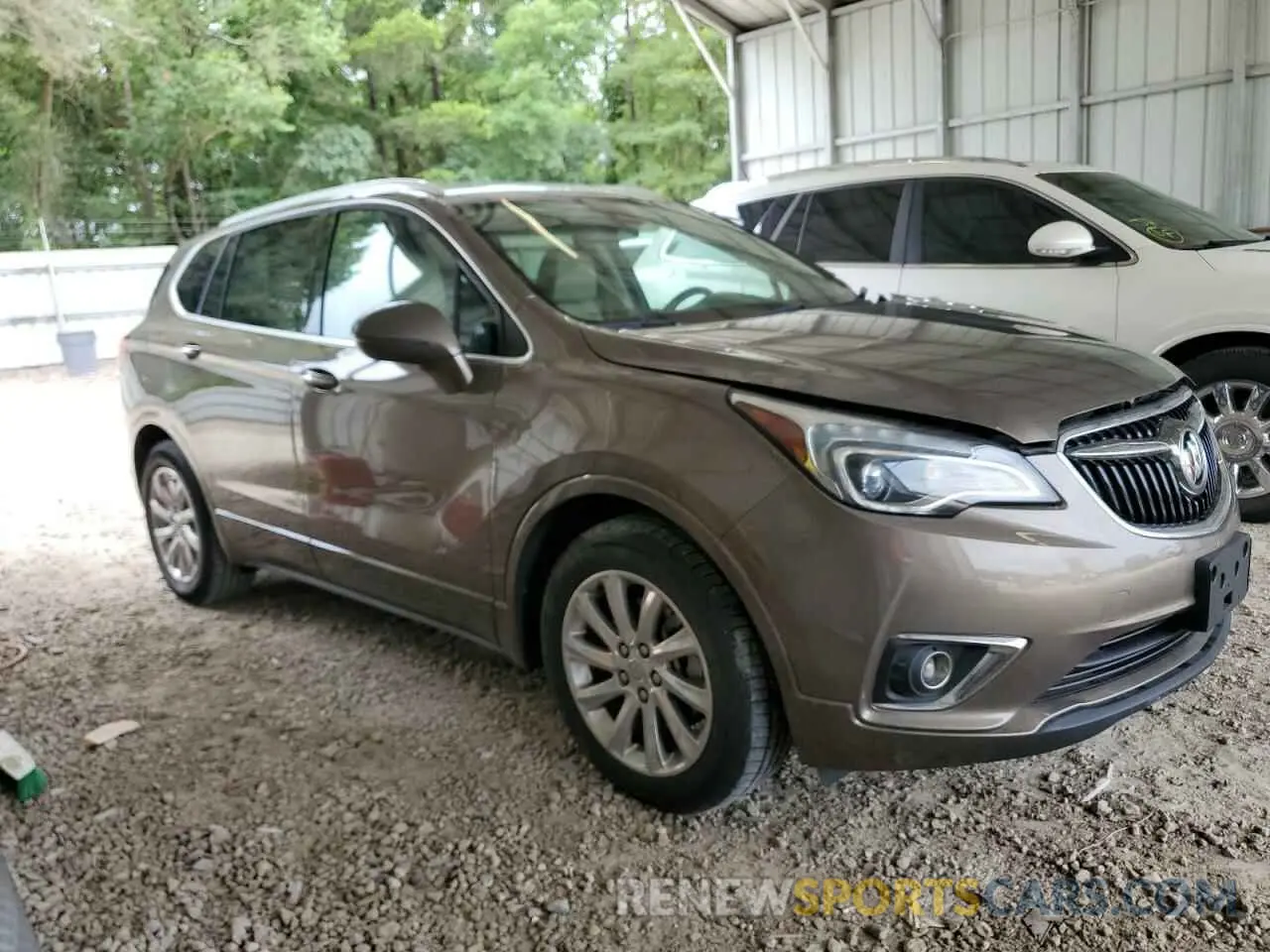 4 Photograph of a damaged car LRBFXCSA2KD020662 BUICK ENVISION 2019