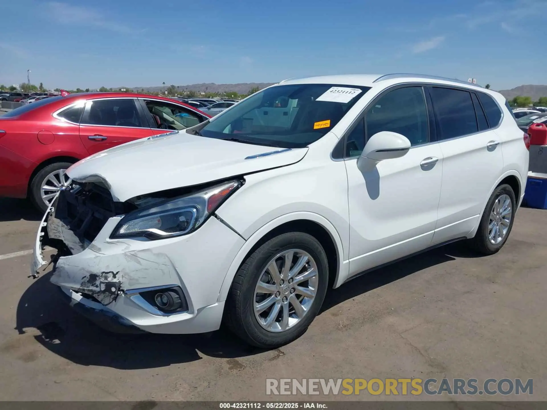 2 Photograph of a damaged car LRBFXCSA3KD030942 BUICK ENVISION 2019
