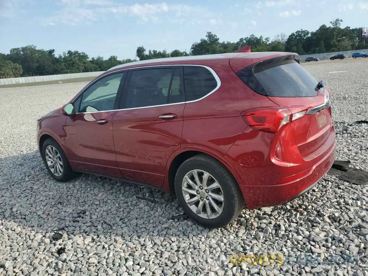 2 Photograph of a damaged car LRBFXCSA3KD033582 BUICK ENVISION 2019