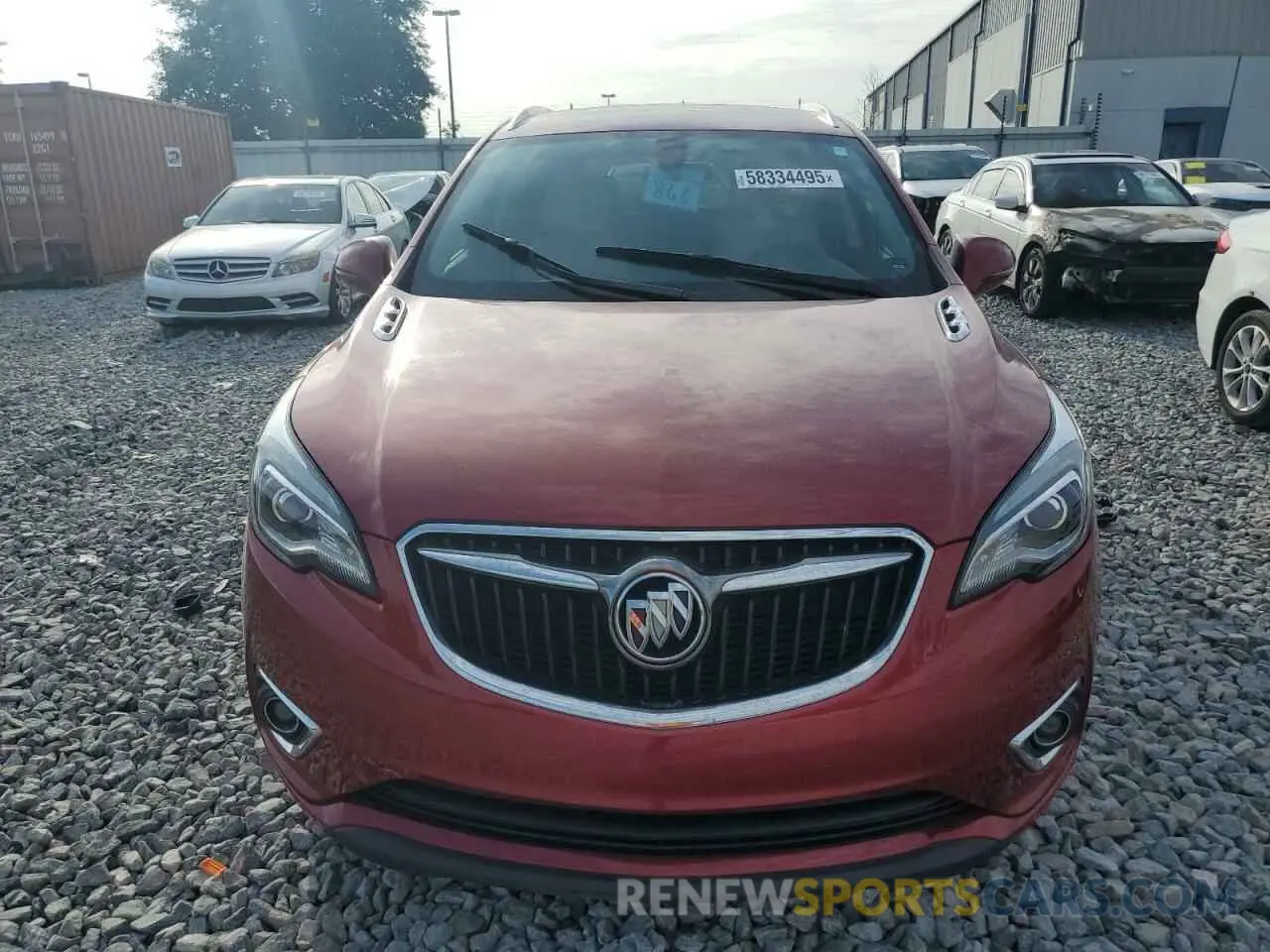 5 Photograph of a damaged car LRBFXCSA3KD033582 BUICK ENVISION 2019