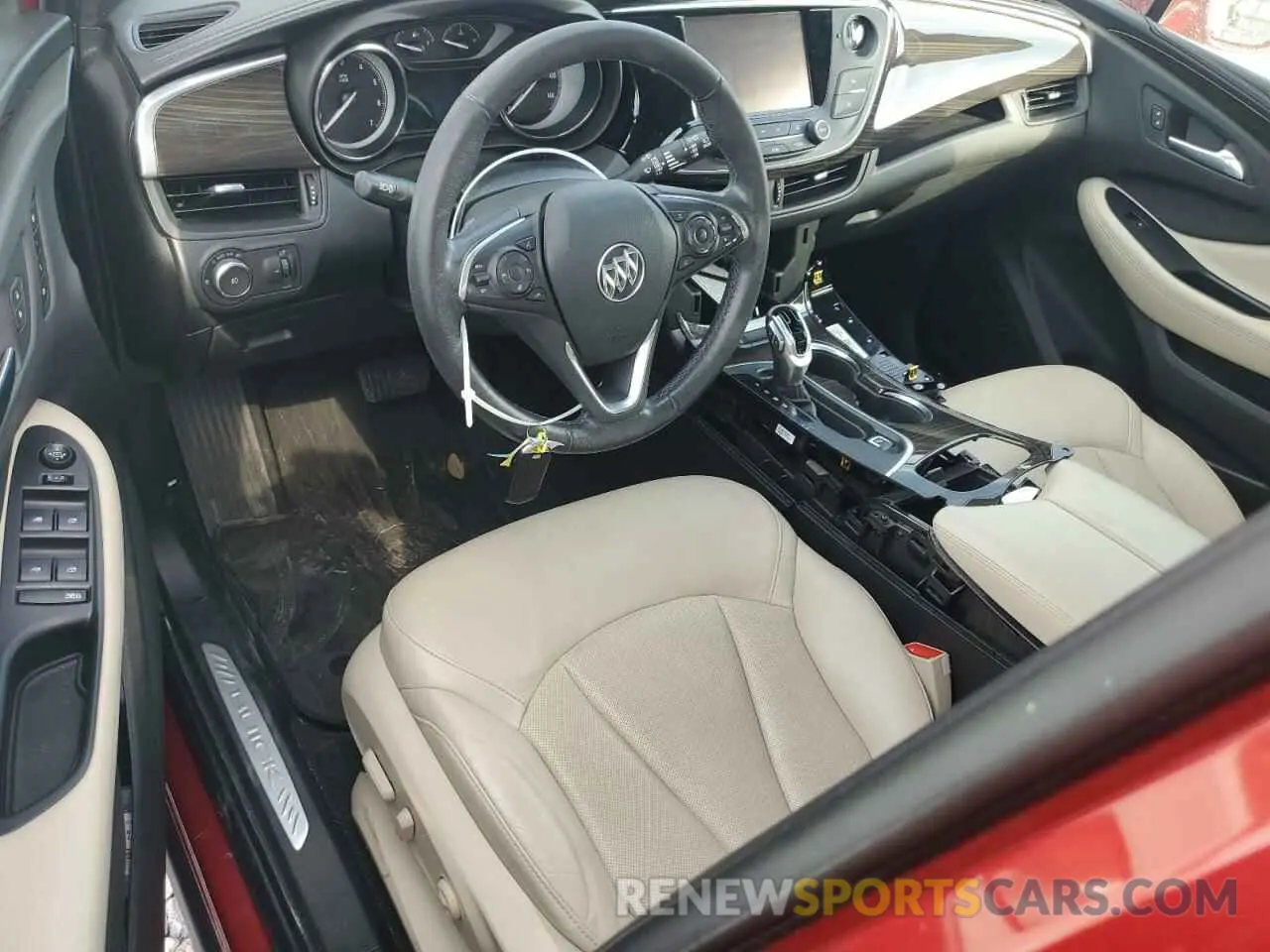 8 Photograph of a damaged car LRBFXCSA3KD033582 BUICK ENVISION 2019