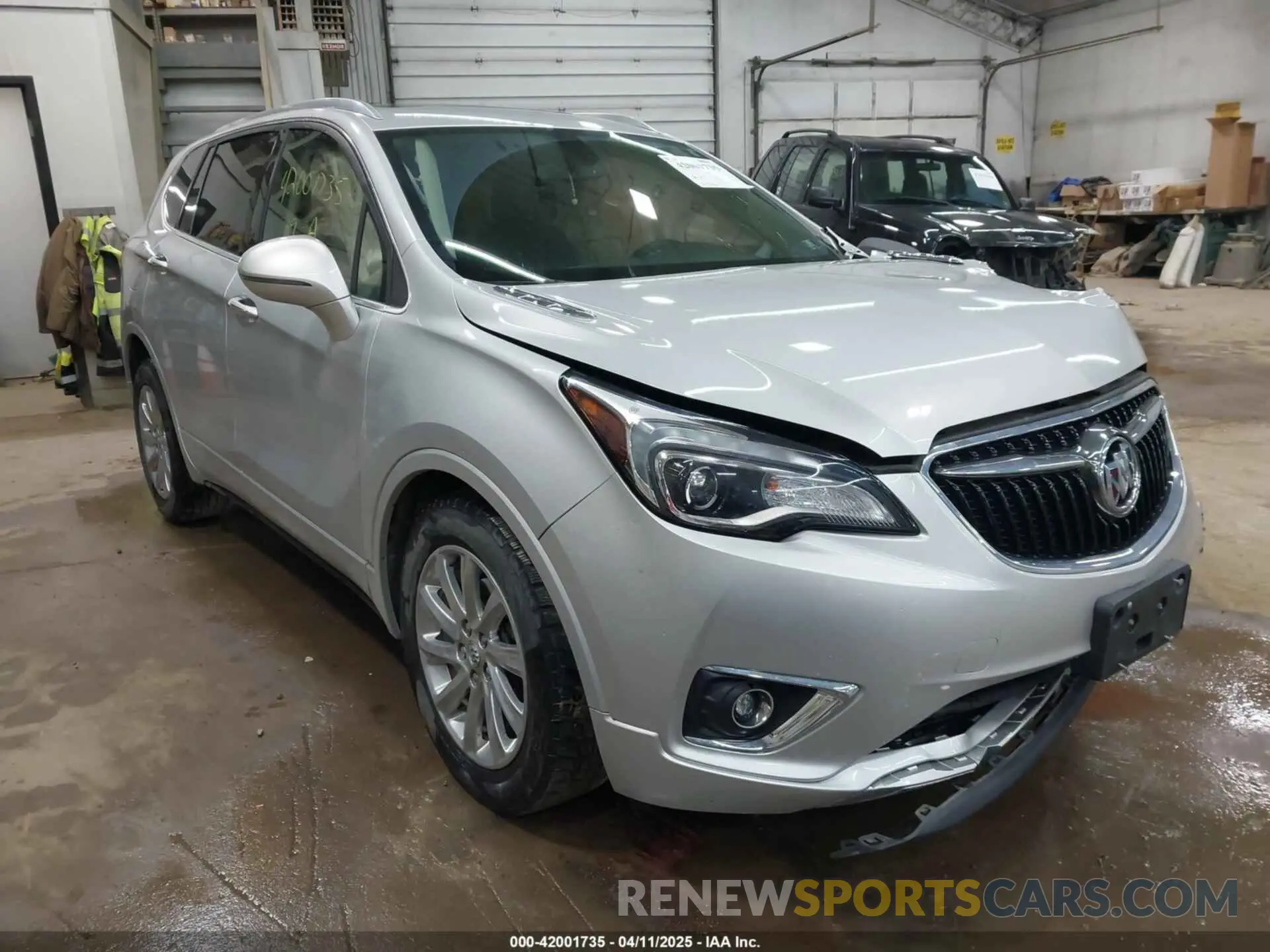 1 Photograph of a damaged car LRBFXCSA3KD119247 BUICK ENVISION 2019